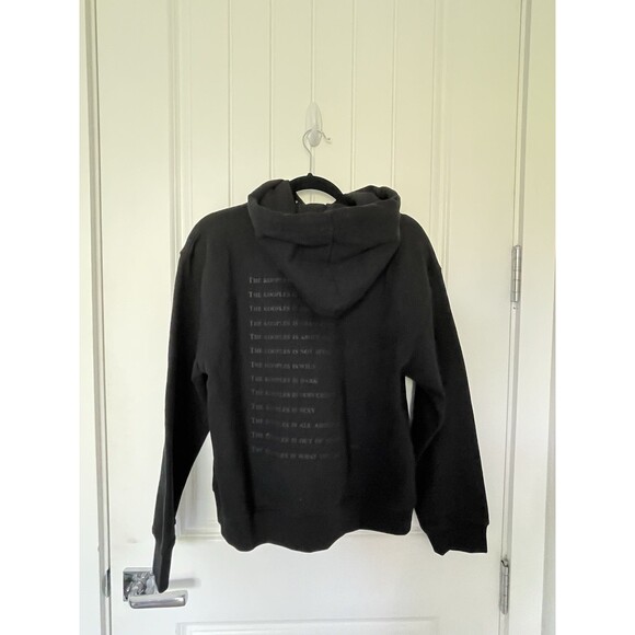 NTW The Kooples What is Sweatshirt Hoodie Black Euro Size 2 Medium Unisex $220 - Picture 7 of 13